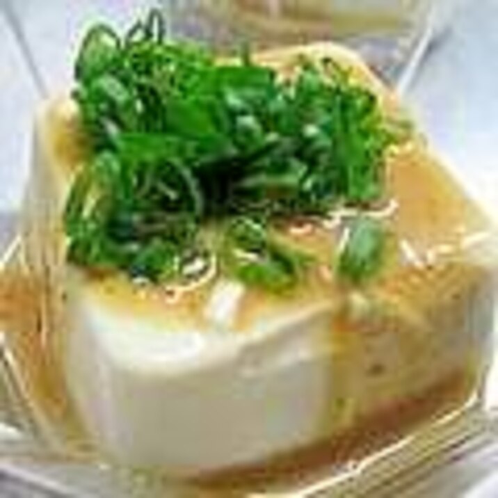 ゴマドレで!冷ややっこ